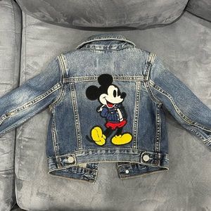 BabyGap Disney Mickey Mouse Icon Denim Jacket